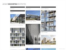 Tablet Screenshot of jacquesbouchetonarchitecte.fr